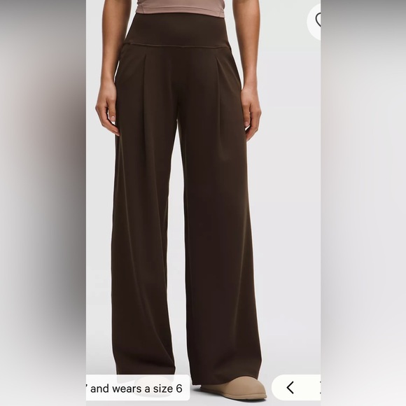 Size 8 Lululemon Align  Palazzo pant - Picture 2 of 6